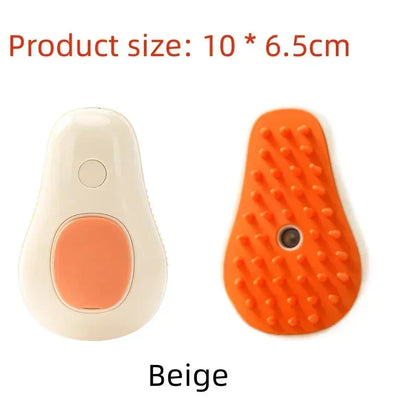 Electric Cat Steam Grooming Brush – 3-in-1 Pet Comb with Water Spray for Cats and Dogs, USB Rechargeable