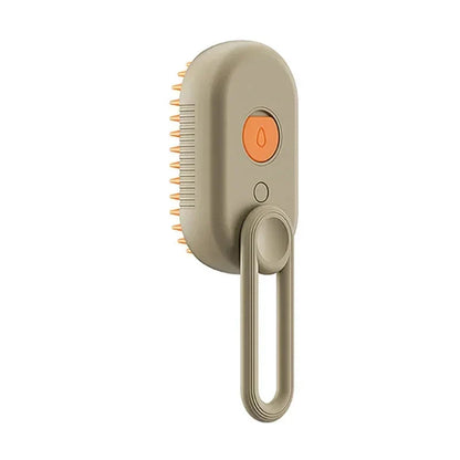 Electric Cat Steam Grooming Brush – 3-in-1 Pet Comb with Water Spray for Cats and Dogs, USB Rechargeable