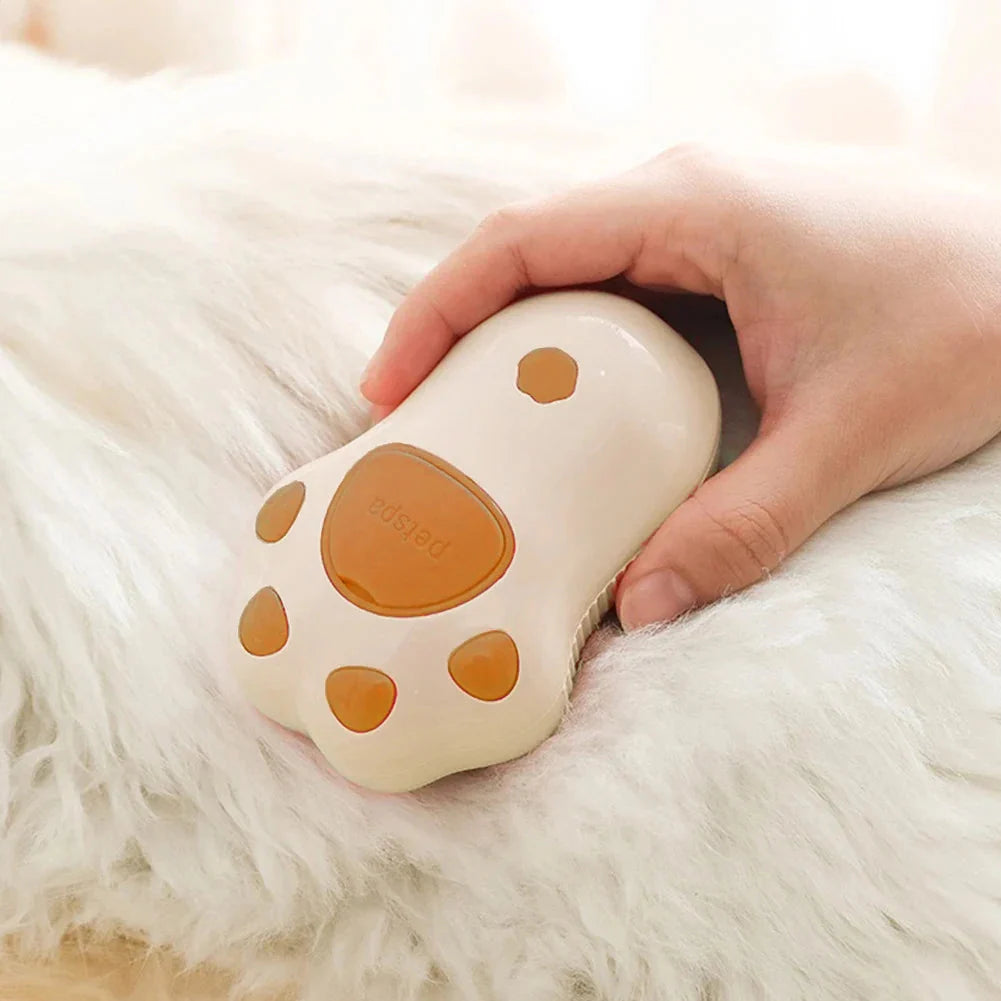Electric Cat Steam Grooming Brush – 3-in-1 Pet Comb with Water Spray for Cats and Dogs, USB Rechargeable