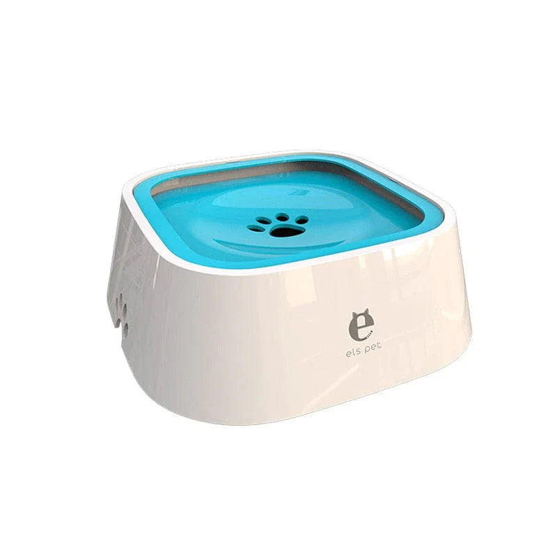 Elevated Dog Water Bowl with Floating Design - Non-Slip, Large Capacity, and Spill-Resistant Features